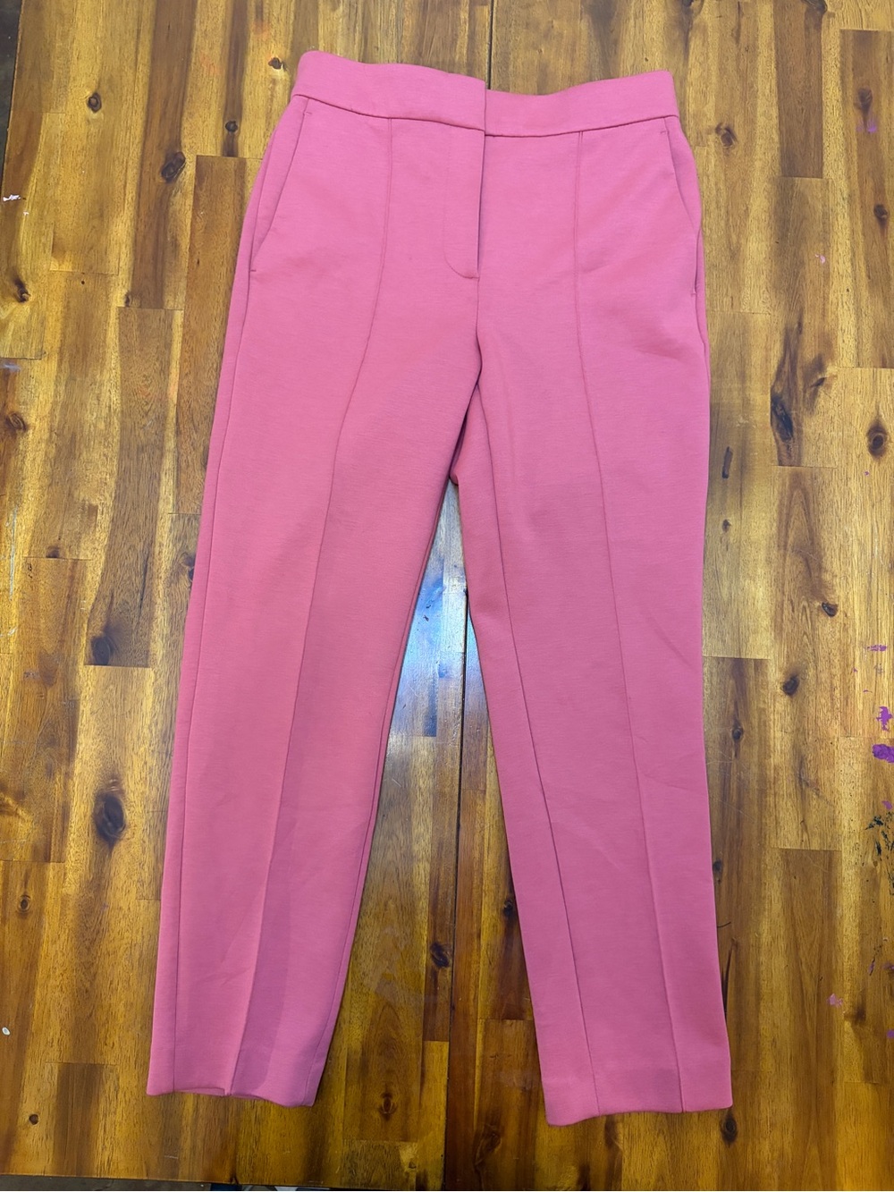 THE HIGH WAIST ANKLE PANT IN DOUBLE KNIT  Ann Taylor Size 4